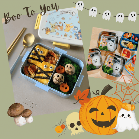Make a Cute Monster Bento for Halloween!