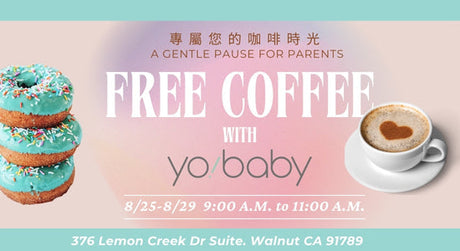 Free Coffee with Yo!Baby 開學季・咖啡招待爸媽