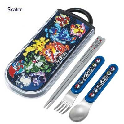 Pokémon Stainless Steel Portable Cutlery Trio Set