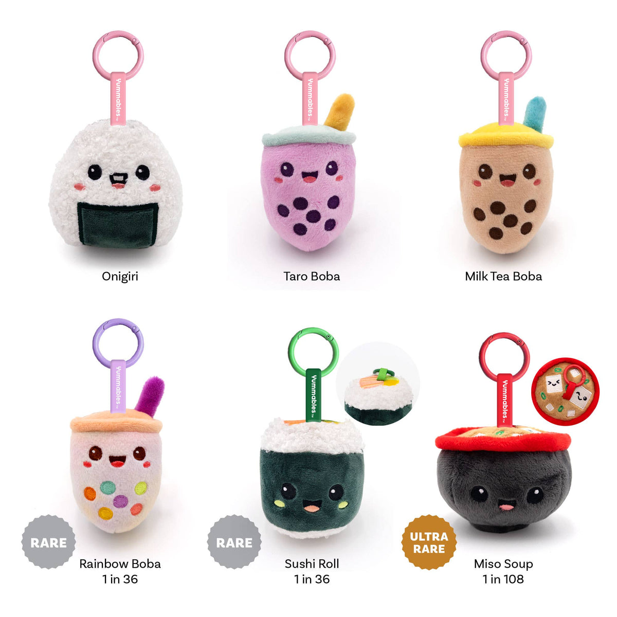 Bento Besties 亞洲美食|絨毛吊飾盲盒