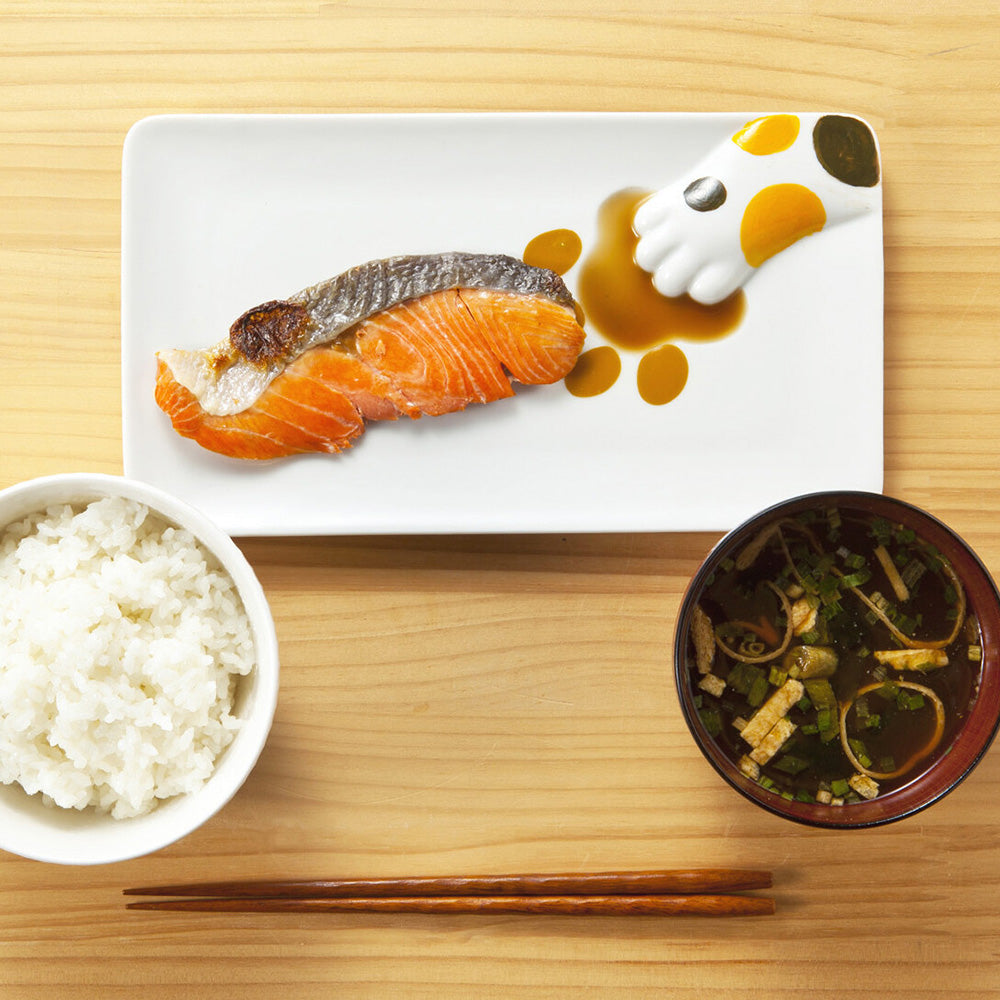 Dorobo Neko Ceramic Long Plate