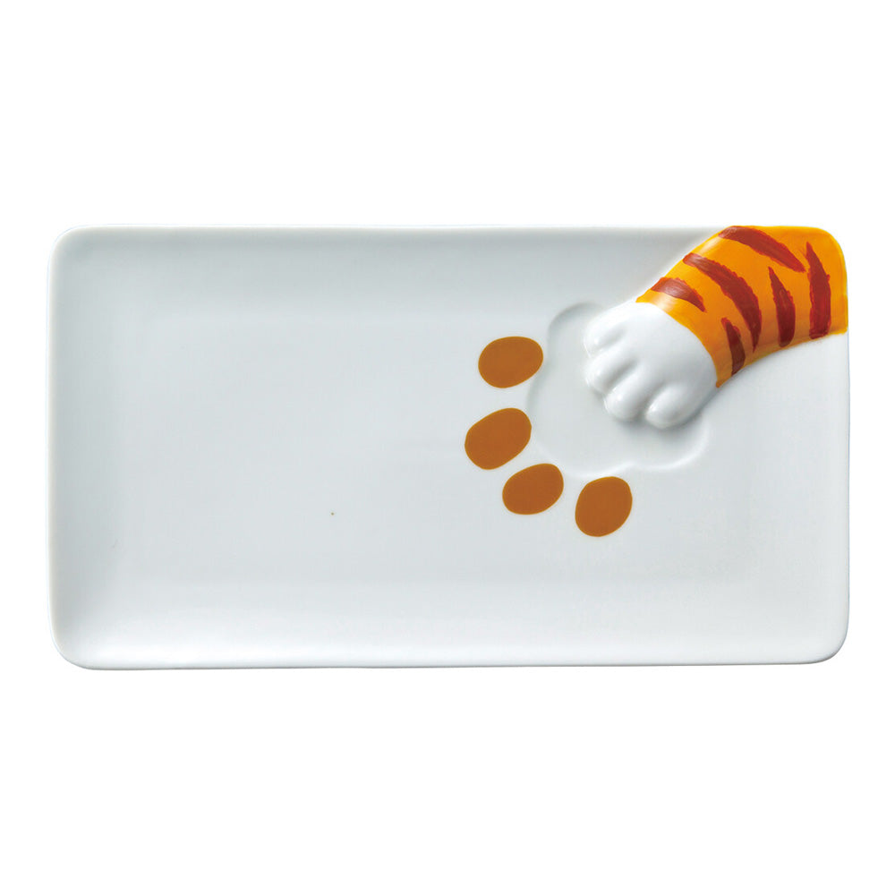 Dorobo Neko Ceramic Long Plate