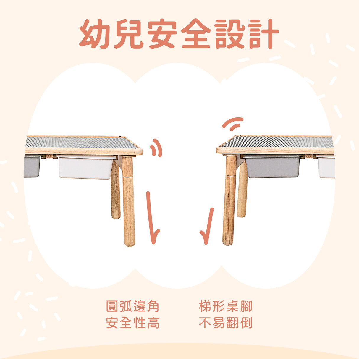 【Grow with Me】Activity Table Fun心趣玩遊戲桌