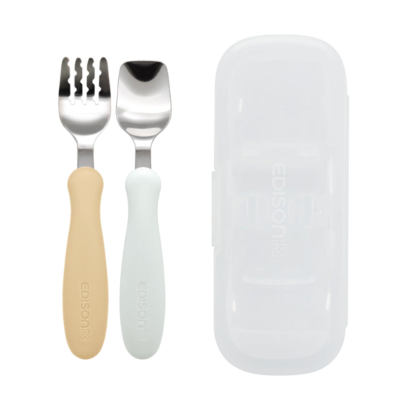 EDISON 幼兒學習叉勺組(附收納盒)