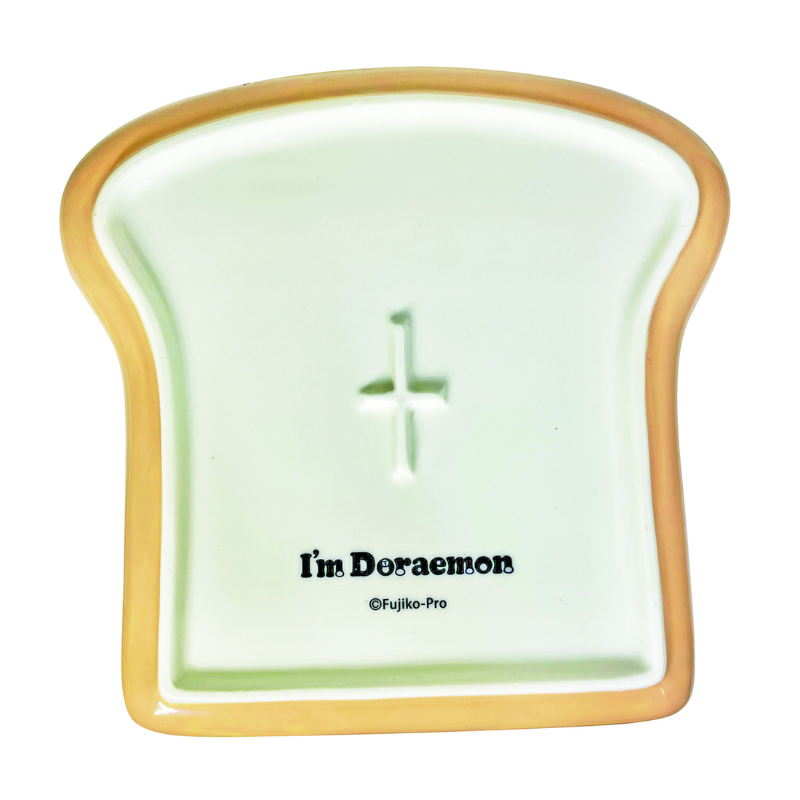 Doraemon Memory Toast Ceramic Plate