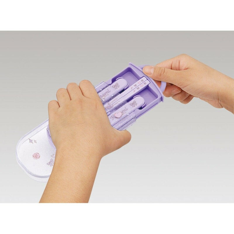 Kuromi Stainless Steel Portable Cutlery Trio Set