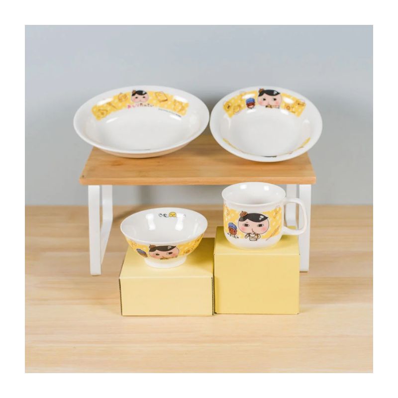 Butt Detective Dining Set of 4 日本屁屁偵探陶瓷餐具組