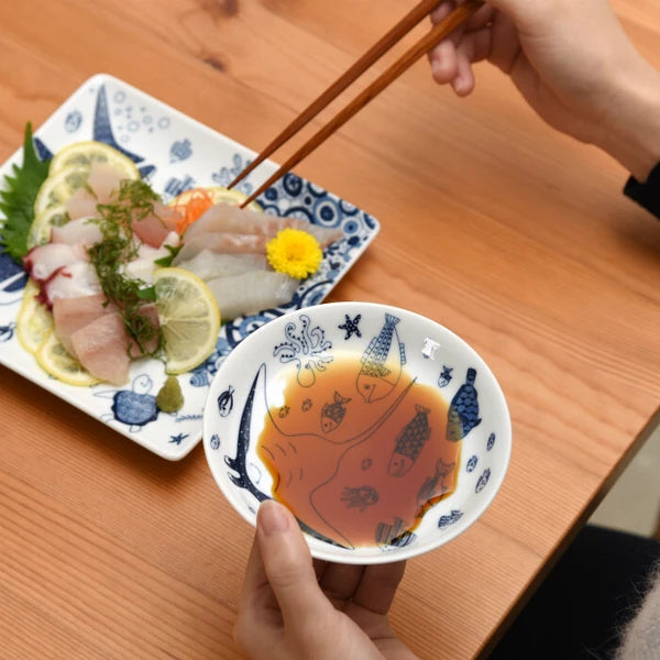 Coco Marine Hasami Ware Small Plate – 5"