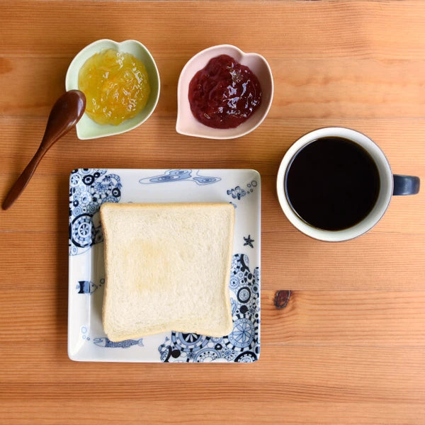 Natural69 Coco Marine 系列 日本波佐見燒方盤 | 6.8"