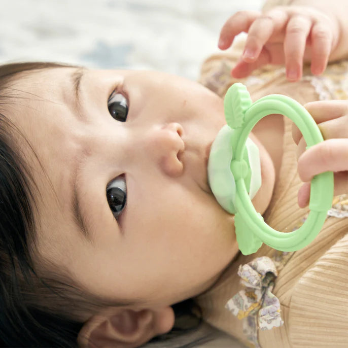 Kamikami Baby Raspberry Teether with Silicone Cover