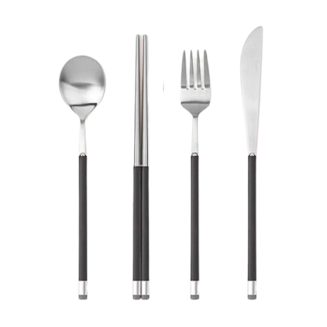 Kara Satin Fusion Dining Set