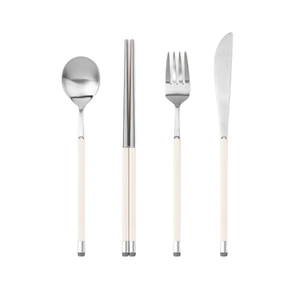 Kara Satin Fusion Dining Set