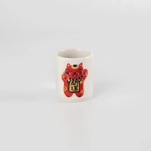 Maneki Neko Sake Cup Gift Set