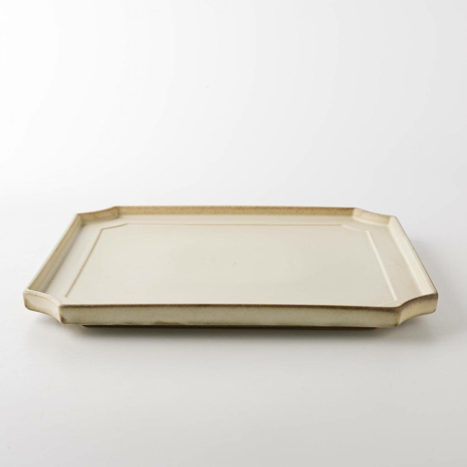 Mino Ware Frame Plate Western Tableware Gift Set of 2 (L)