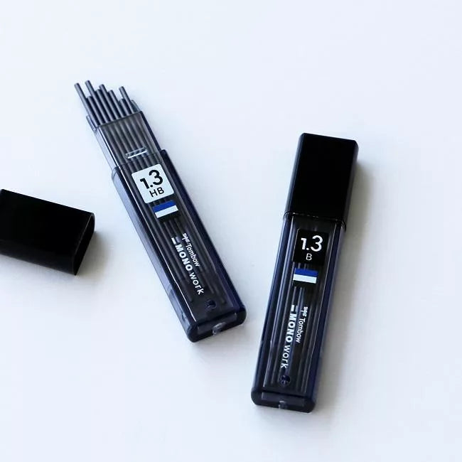 日本蜻蜓牌 MONO Work 粗芯自動鉛筆組 – 1.3mm