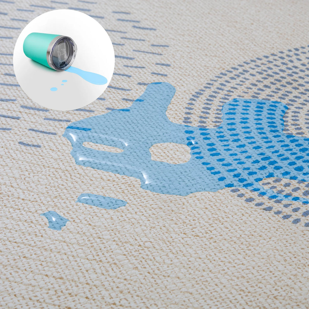 Parklon Reversible Pure Soft Play Mat - Oblique