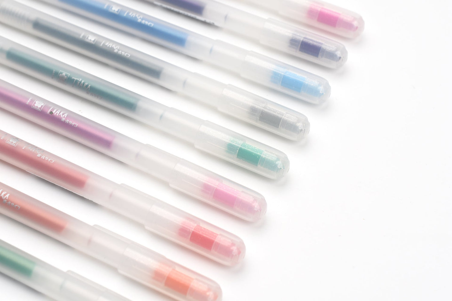 日本櫻花牌CRAY-PAS Tiara 閃耀亮粉中性筆組(10色限量版)