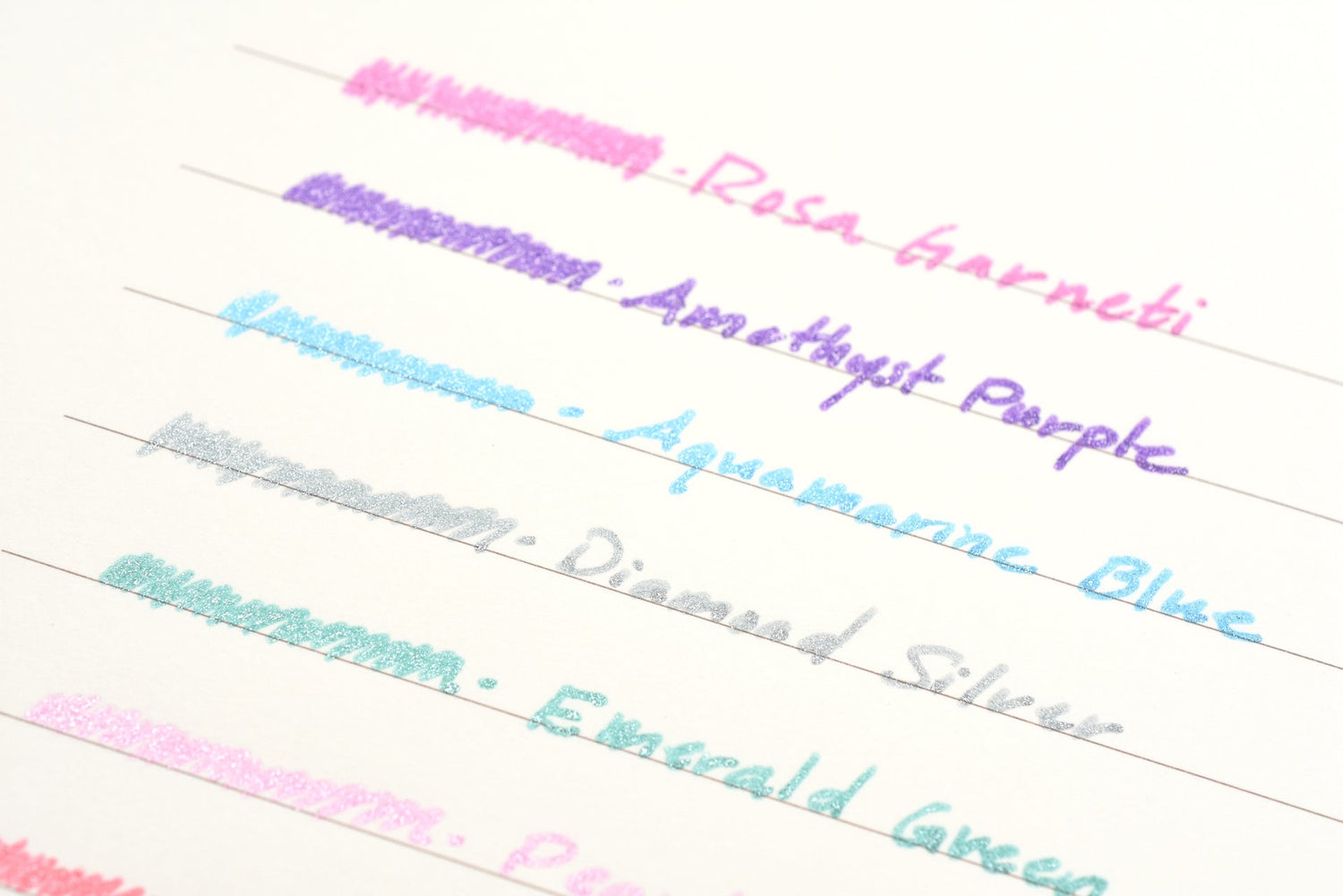 日本櫻花牌CRAY-PAS Tiara 閃耀亮粉中性筆組(10色限量版)