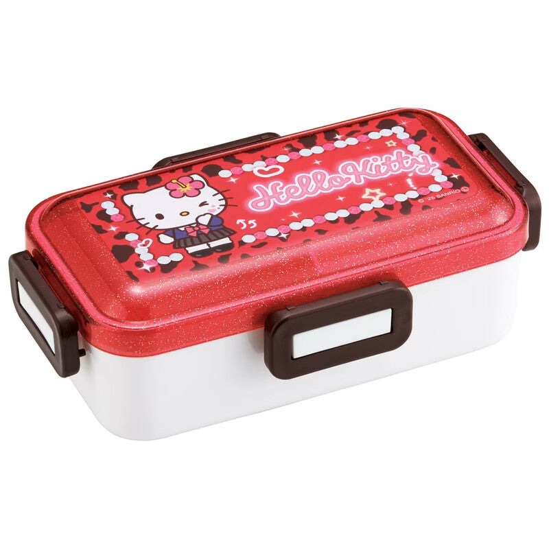 Hello Kitty Antibacterial Domed-Shaped Lid Divided Lunch Box - 530ml