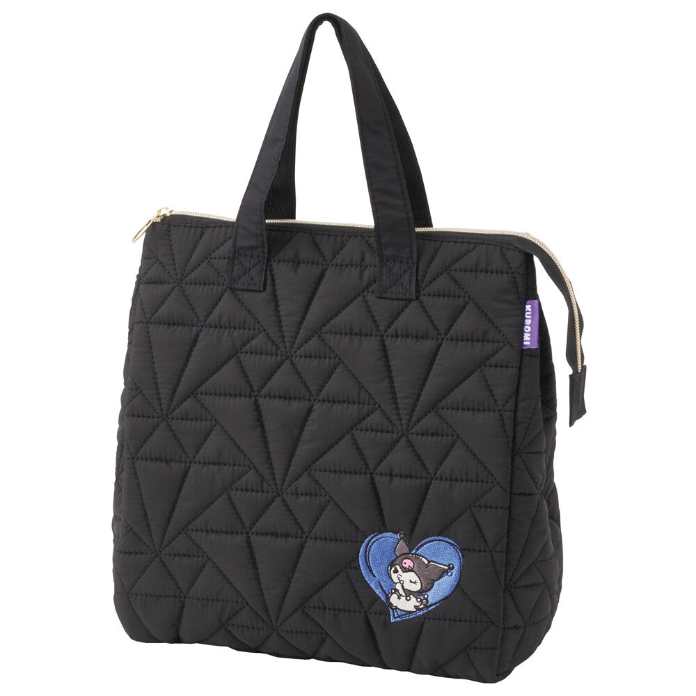 Quilted Insulated Lunch Bag - Kuromi