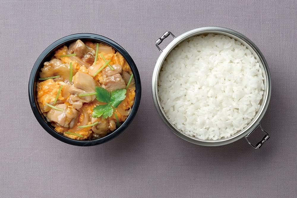 Cafe Bowl Stainless Steel Vacuum Insulation Food Jar 600ml