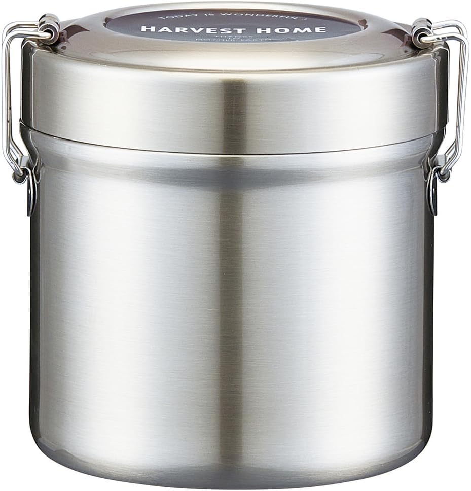 Cafe Bowl Stainless Steel Vacuum Insulation Food Jar 600ml