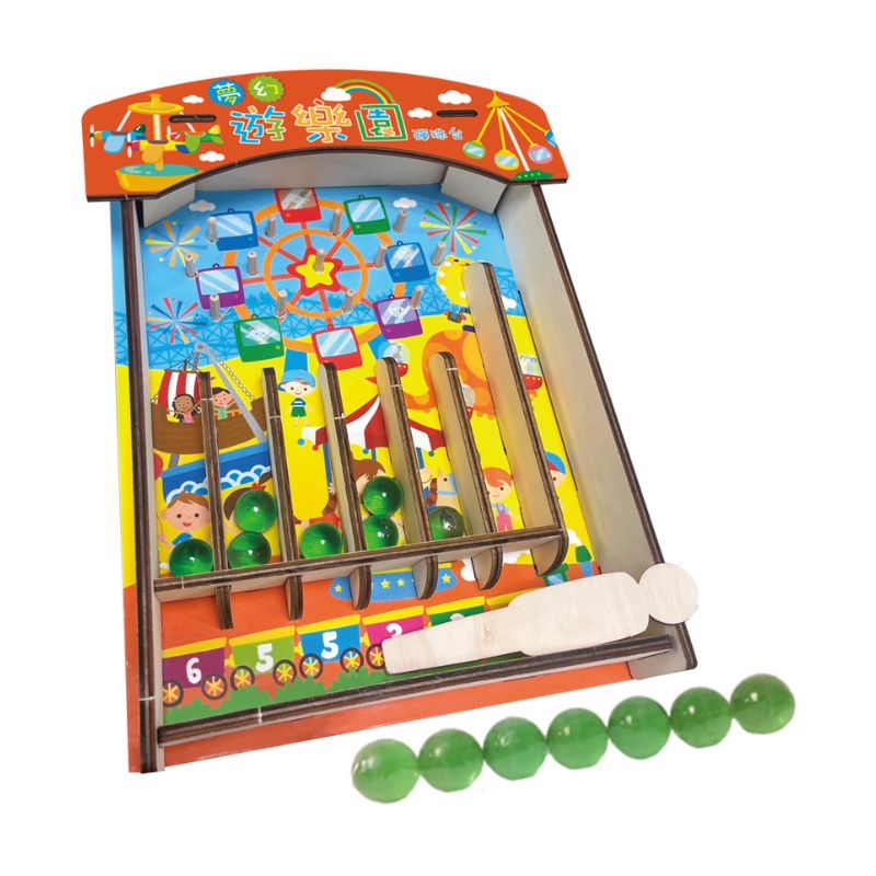 木趣一同玩:主題樂園彈珠台(木製彈珠台 DIY)