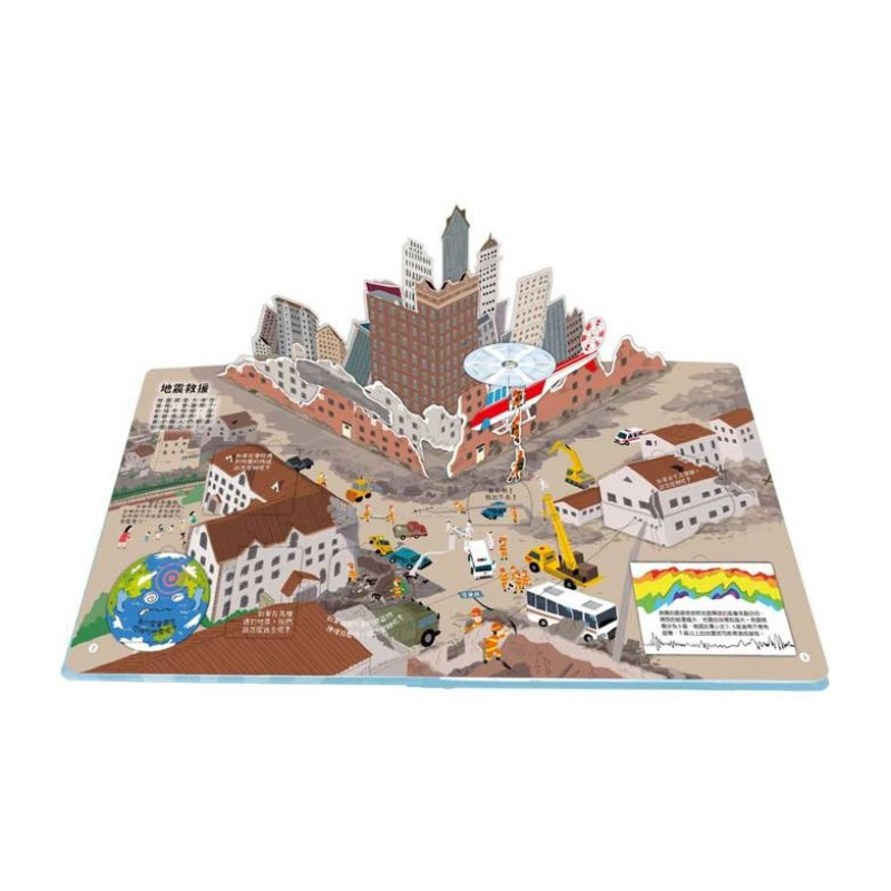 知識立體翻翻書 安全好重要!