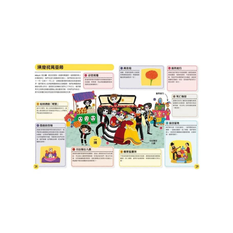 跟著世界各地的孩子一起慶祝節日