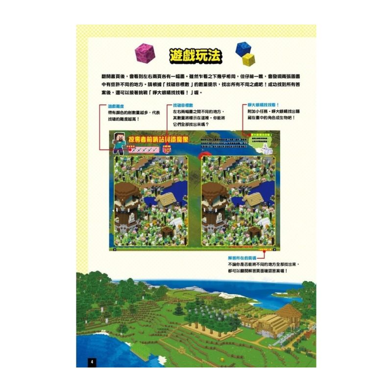 腦力大激盪!Minecraft找喳王