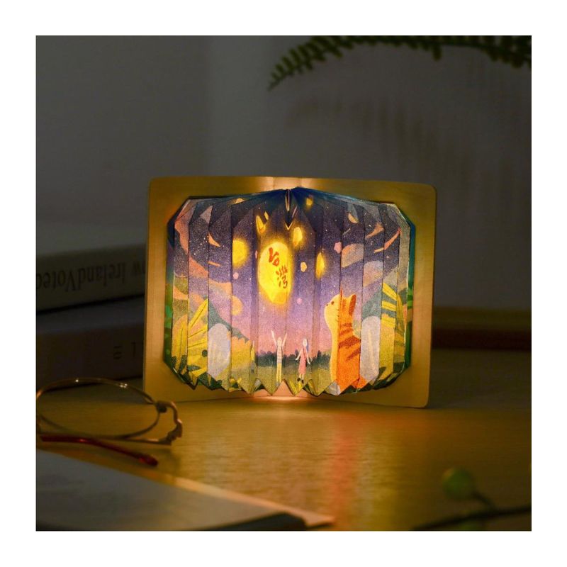 摺書燈|天燈之旅