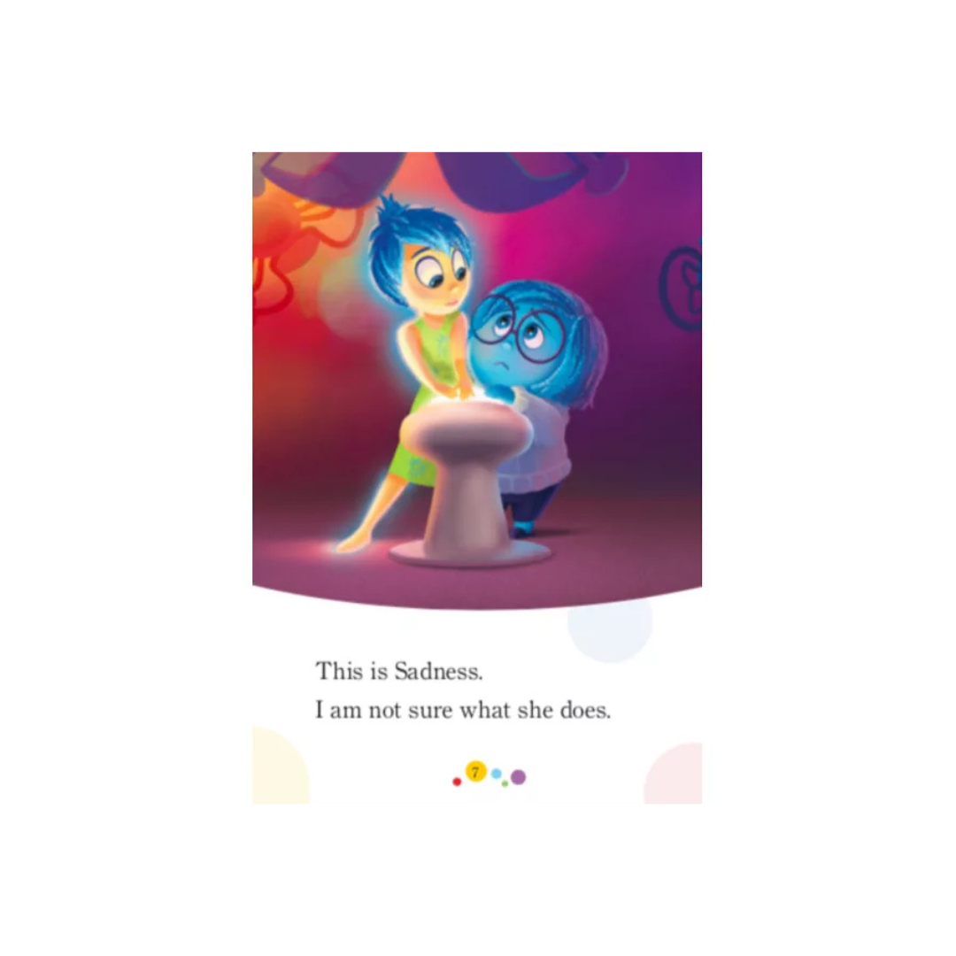 腦筋急轉彎:歡迎來到總部 迪士尼雙語繪本STEP 3