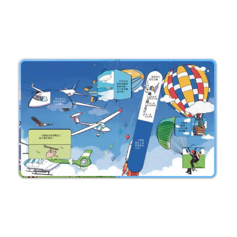 百問百答圖解翻翻書-揭祕交通