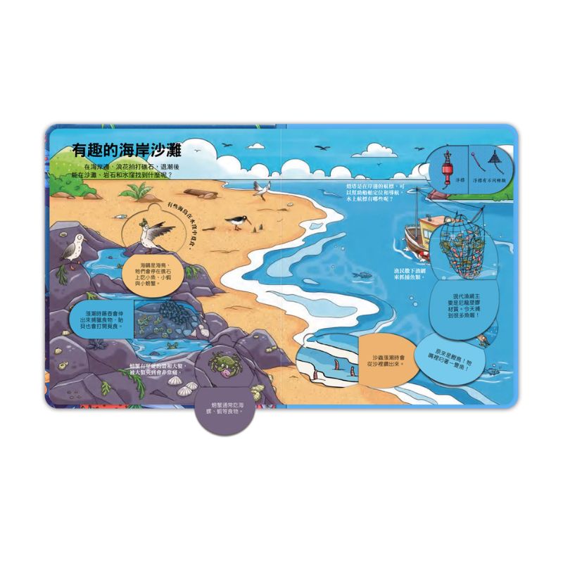 百問百答圖解翻翻書-揭祕海洋