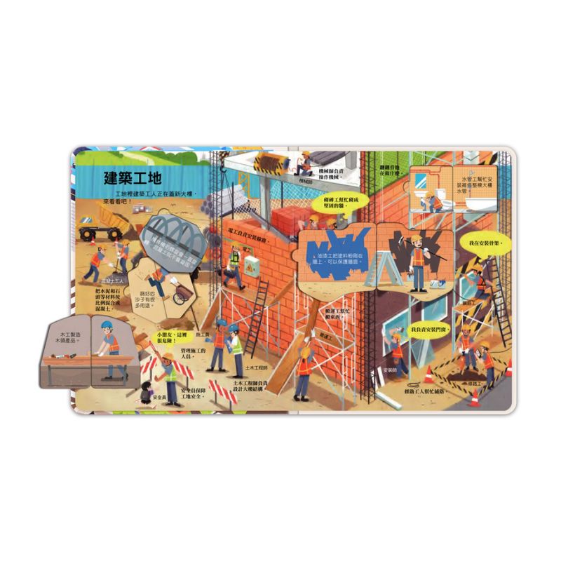 百問百答圖解翻翻書-揭祕職業