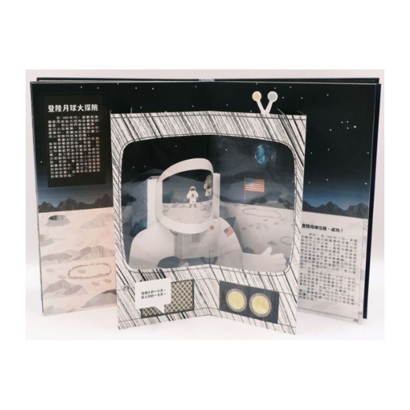 砰!立體教室大發現-月球原來長這樣