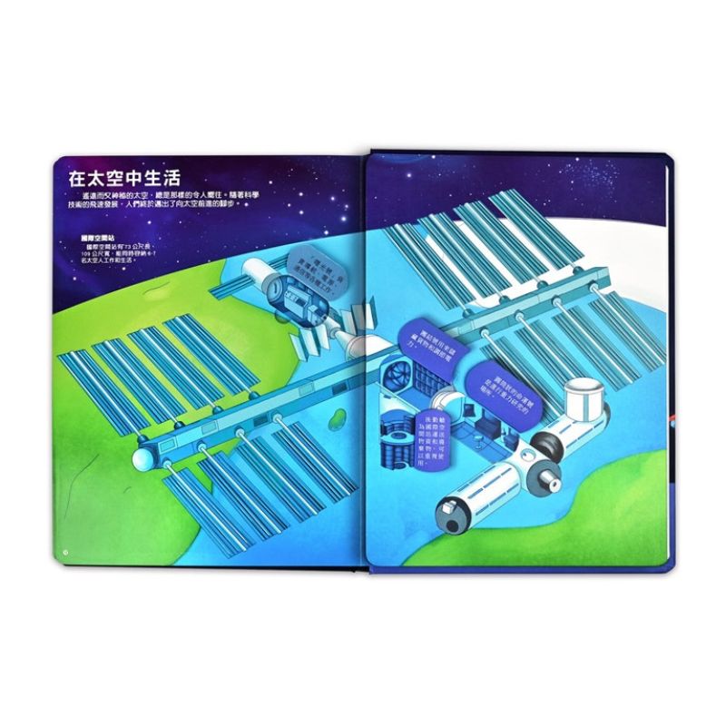 趣味科學知識翻翻書-揭秘宇宙(點讀版)