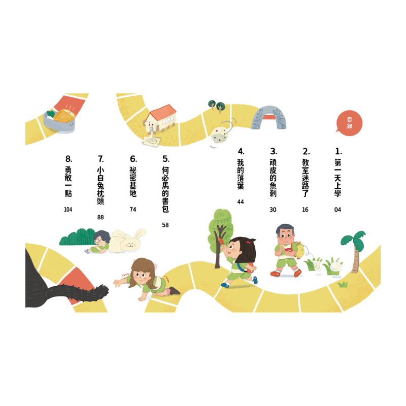 甘丹小學新生任務1:魯佳佳上小學【生活力】