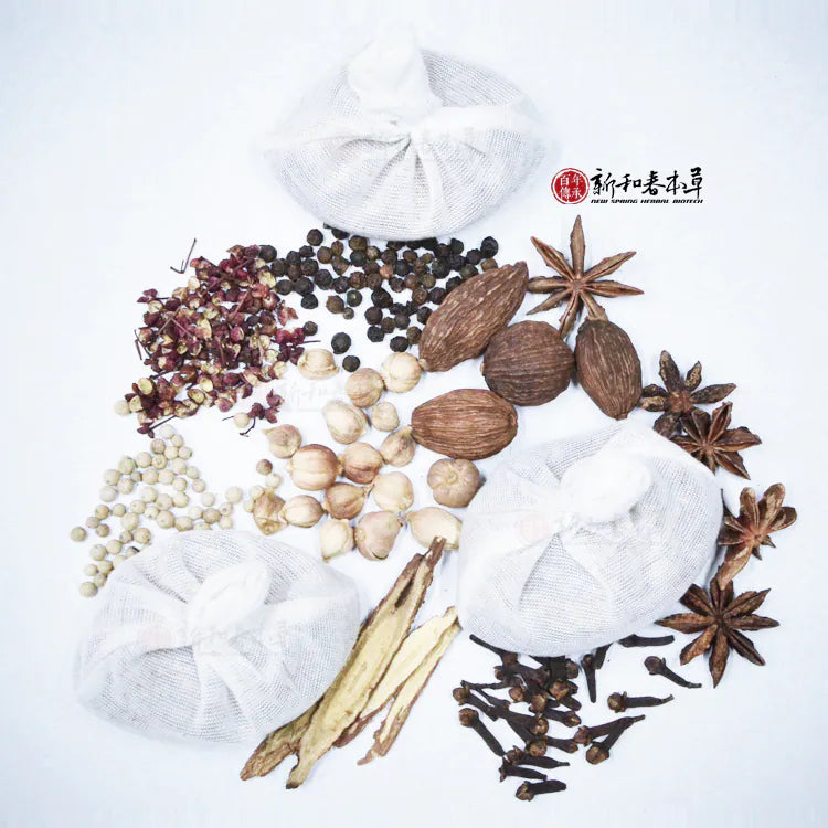 Traditional Taiwanese Herbal Spice Pack for Braised Dishes