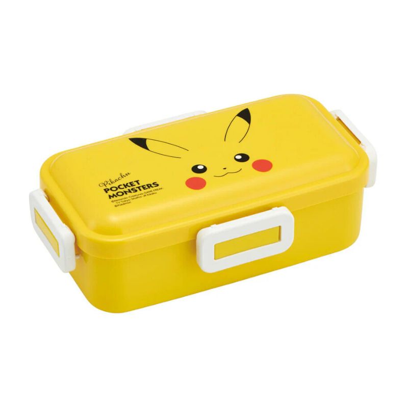SKATER Antibacterial Domed-Shaped Lid Divided Lunch Box (530ml) - Pikachu