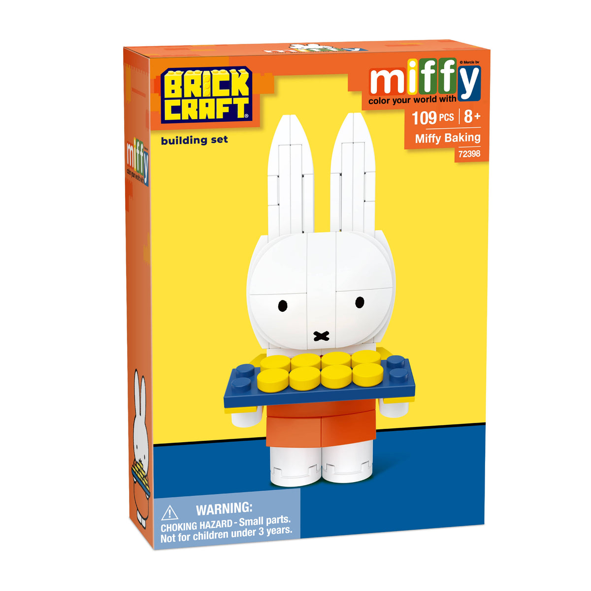 Brickcraft Miffy 米飛兔烘焙造型積木組(109 片)