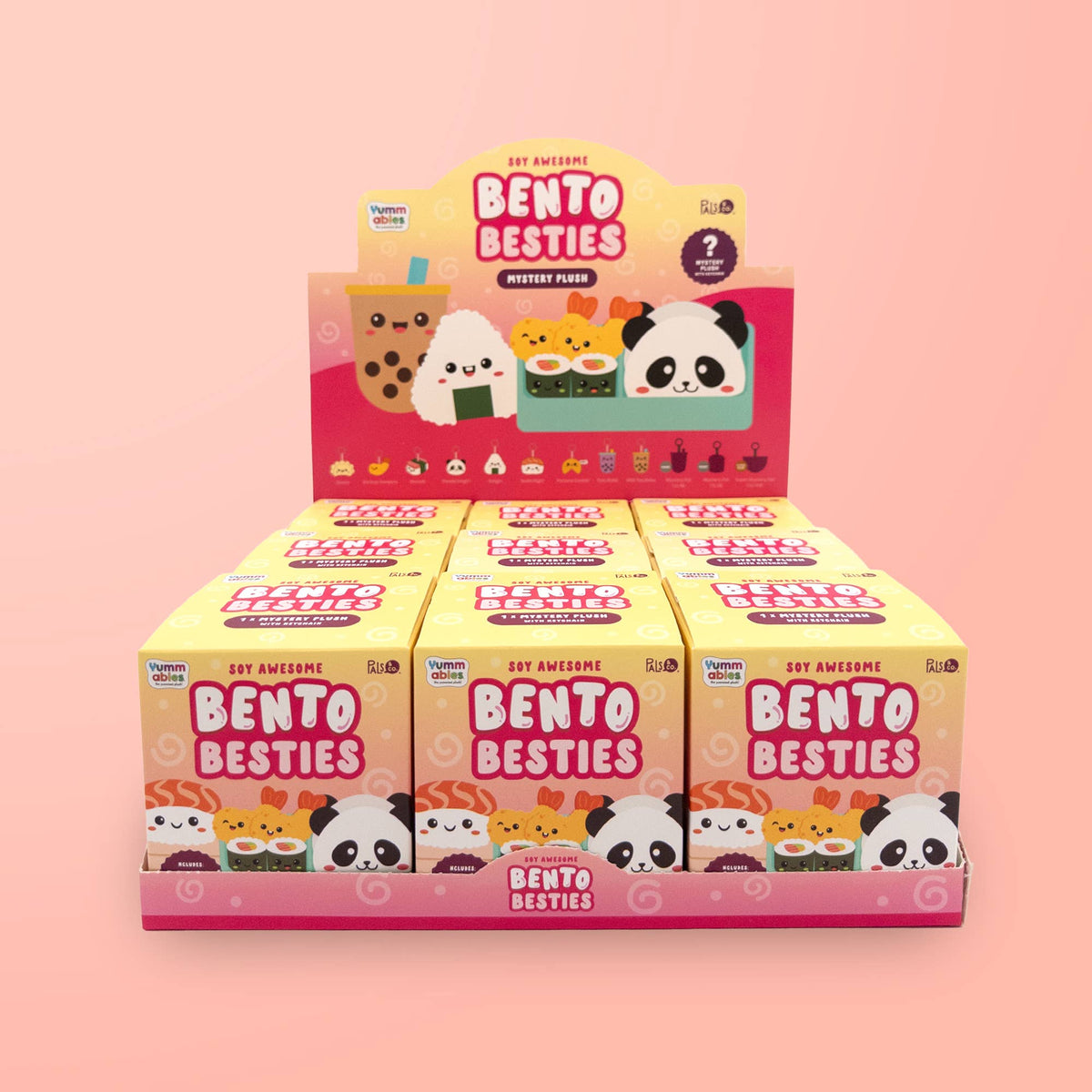Bento Besties 亞洲美食|絨毛吊飾盲盒