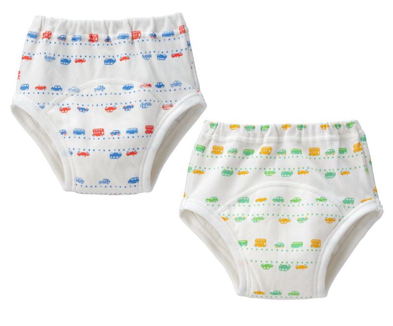 3-Layer Training Pants (2-Pack) – Soft Cotton Absorbent Briefs