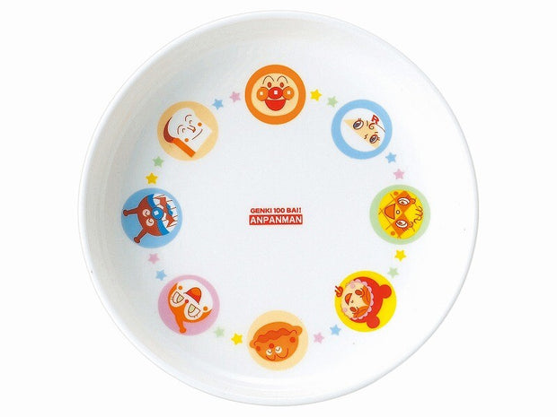 Anpanman Reinforced Light-Weight Ceramic Plate 日本麵包超人輕量加固陶瓷餐盤
