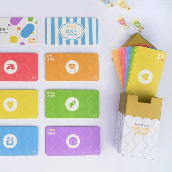 Popcorn Talks Conversation Card Game – Vol. 1