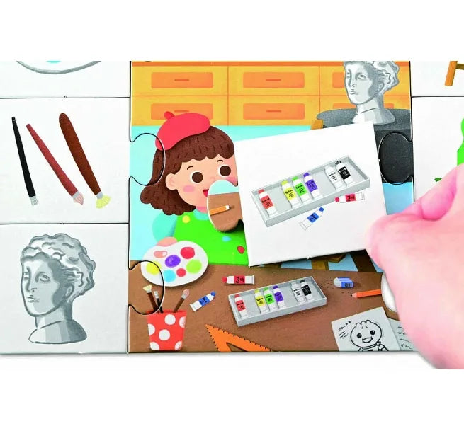 【Imperfect】FOOD超人腦力開發圖卡教具:觀察配對