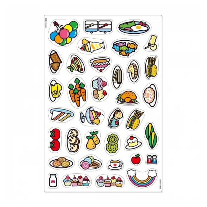 Hello Kitty美味食物磁鐵書