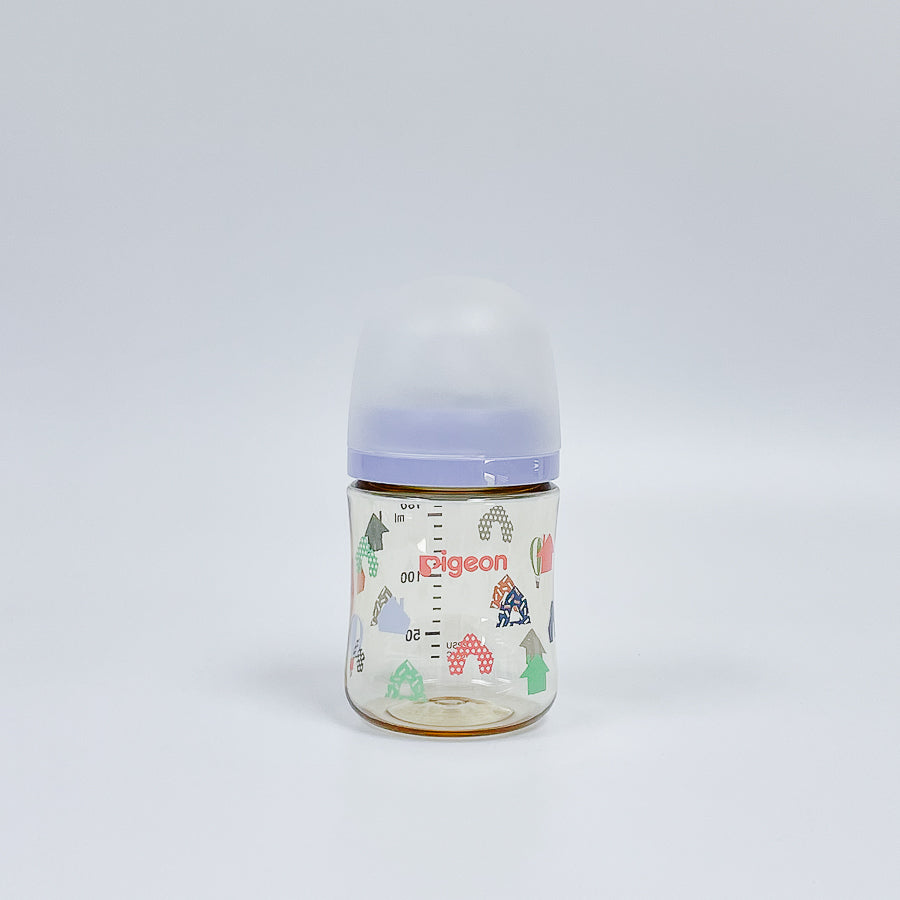 PIGEON SoftTouch Wide-Mouth Baby Feeding Bottle, PPSU 寬口母乳實感PPSU奶瓶 (4 Options)