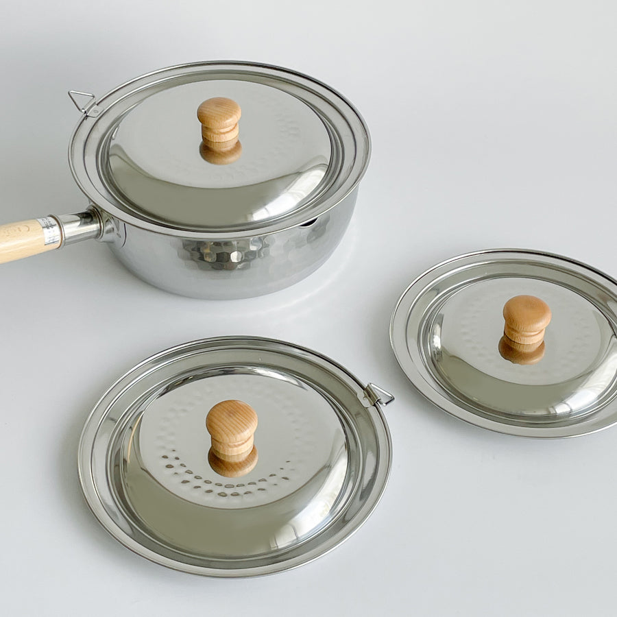 Lid for Yukihira Stainless Steel Saucepan (3 Options)
