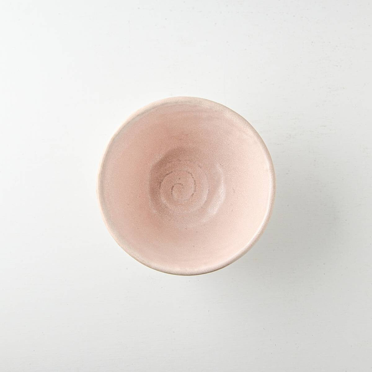 Rokuro Mino Ware Bowl 日本小兵粉引碗 - Peach (2 Size Options)